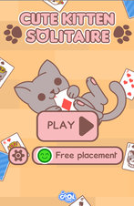 Cute Kitten Solitaire - Screenshot